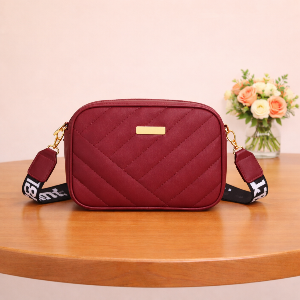Urban Crossbody Bag Maroon