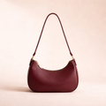 Crescent Moon Bag Maroon