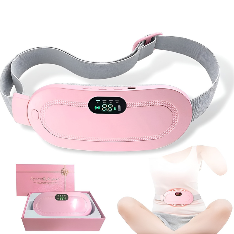 Heating Pad for Period Cramps Relief with Heat & Massage Belt